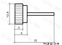 D 180941 - Lichtmaschinen Einpressdiode 12V/35A