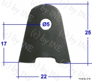 GD-277293 Gummidichtung / Isolator f. Anschlsse