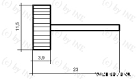 D 178900 - Lichtmaschinen Einpressdiode 50A